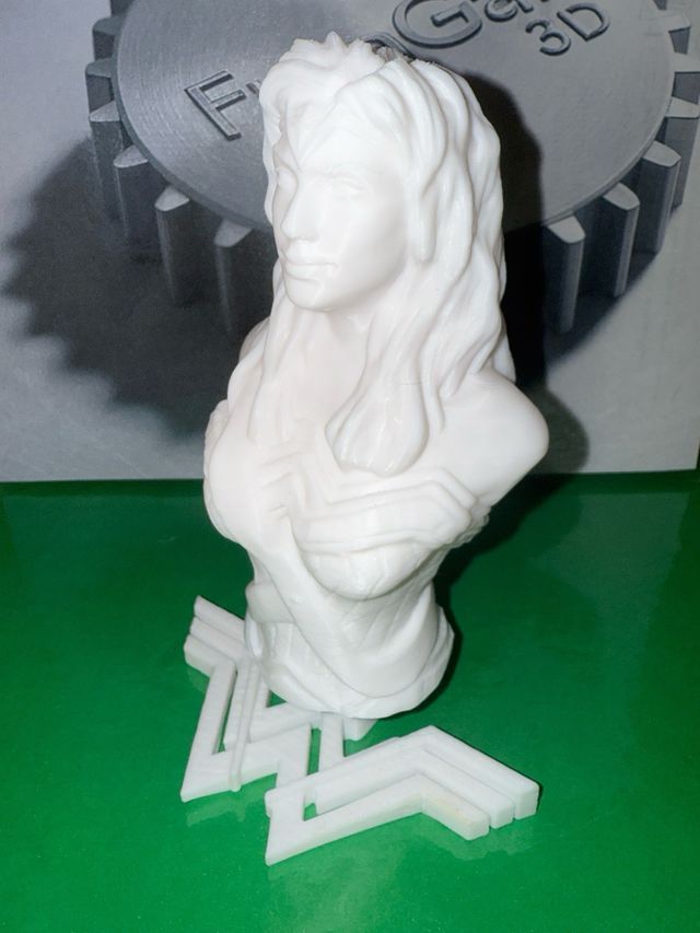 Busto Wonder Woman Impresión 3D