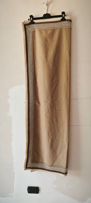 Tovaglia Beige e Marrone 125x160cm