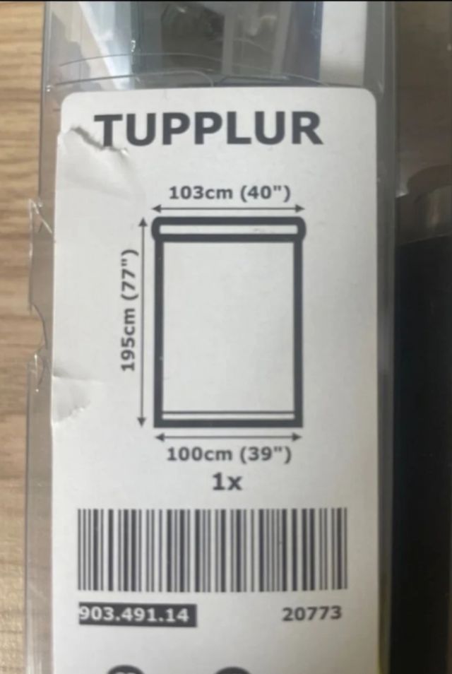 Estor IKEA TUPPLUR - 103x195cm