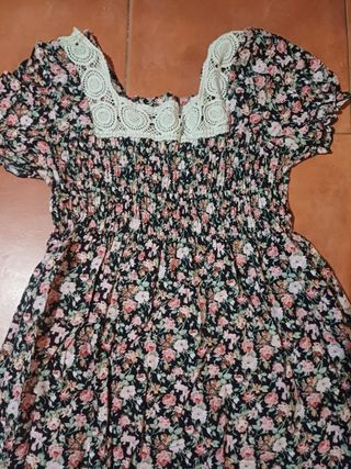 Vestido floral verano
