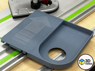 Adaptador Bosch GKF 12 V‐8 para guía riel Festool