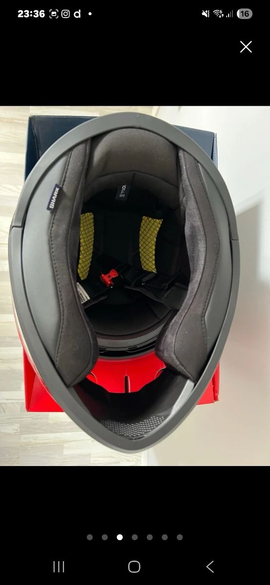 Casco Shark Ridill 2 - Negro/Rojo