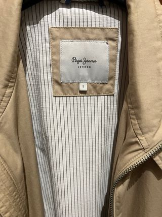 Cazadora beige hombre - Talla S 
