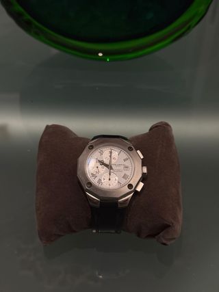 Reloj cronógrafo hombre plata