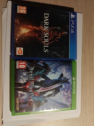 Dark Souls Remastered |ps4
Devil May Cry 5 |Xbox