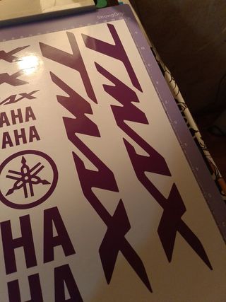 Kit Pegatinas Yamaha TMAX Morado