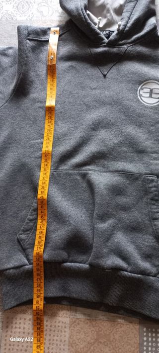 Felpa Papete Grigia Tg M