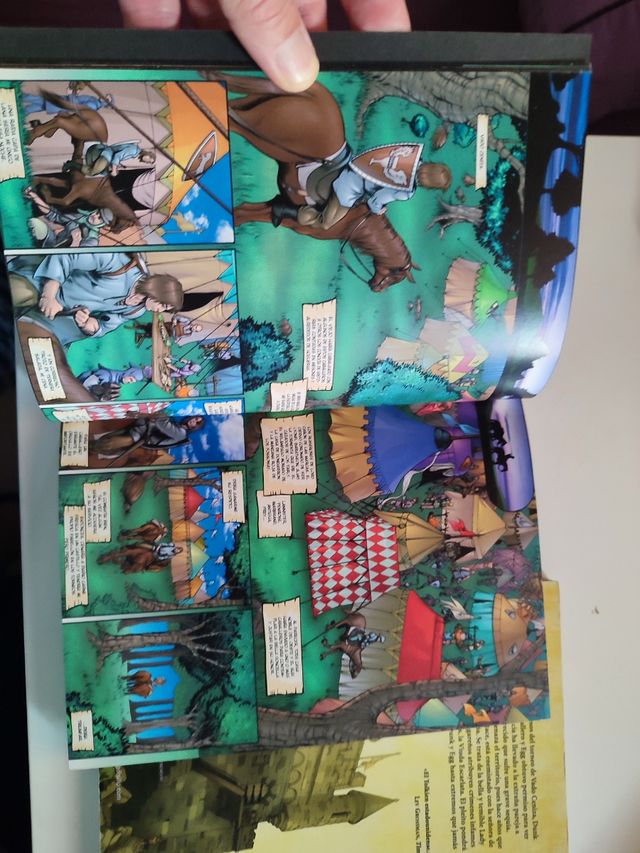 "el caballero errante" y "la espada leal"
