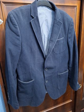 Chaqueta azul caballero