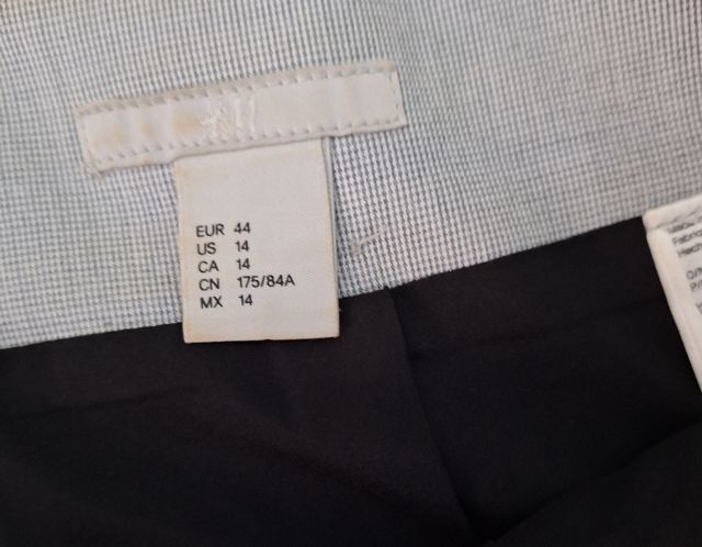 Falda señora gris de H€M