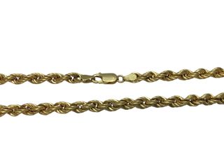 cadena oro 18k 26cm