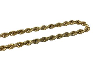 cadena oro 18k 26cm