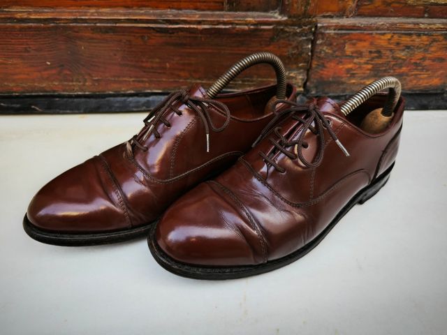 Zapatos Oxford de piel 80's