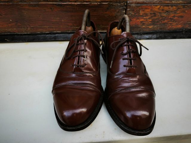 Zapatos Oxford de piel 80's