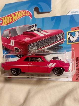 Cochecito Hot Wheels, 64 Chevy Chevelle ss