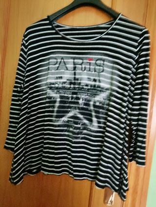 Camiseta rayas Paris - M/L