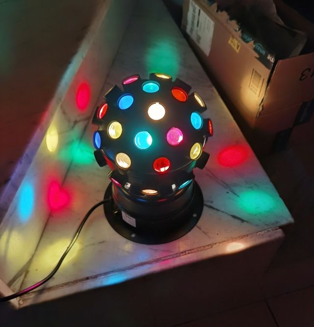 Testa mobile da discoteca retrò anni '70