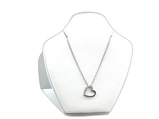 collar plata 925mm con piedra con circonita 19 5cm