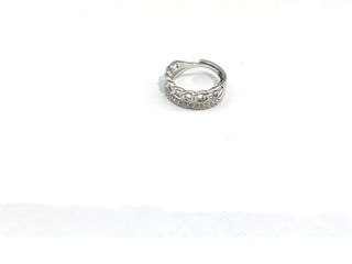 anillo plata 925mm con piedra con circonita