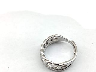 anillo plata 925mm con piedra con circonita