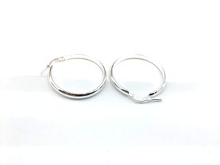 argollas plata 925mm