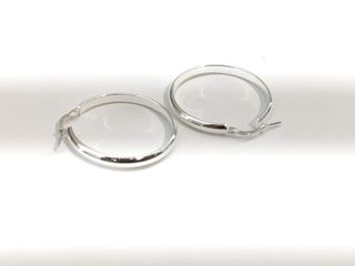 argollas plata 925mm