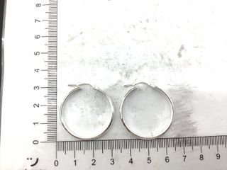 argollas plata 925mm