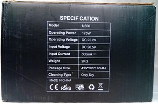 Aspiradora YISORA N300 - 20kPa 175W