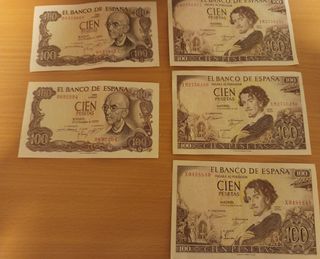 BILLETES ANTIGUOS ESPAÑA.