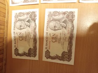 BILLETES ANTIGUOS ESPAÑA.