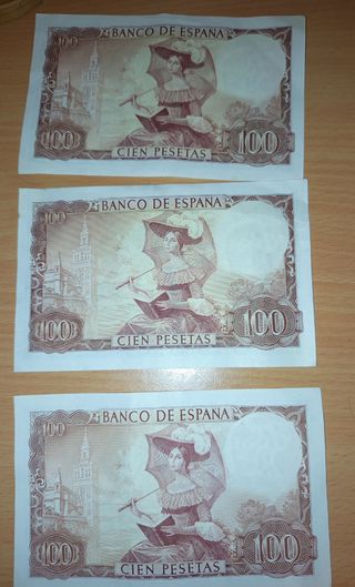 BILLETES ANTIGUOS ESPAÑA.