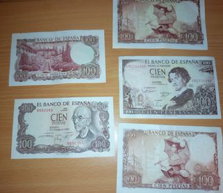 BILLETES ANTIGUOS ESPAÑA.