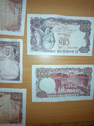 BILLETES ANTIGUOS ESPAÑA.