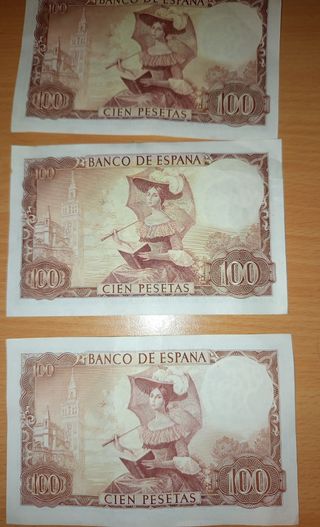 BILLETES ANTIGUOS ESPAÑA.