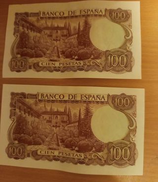 BILLETES ANTIGUOS ESPAÑA.