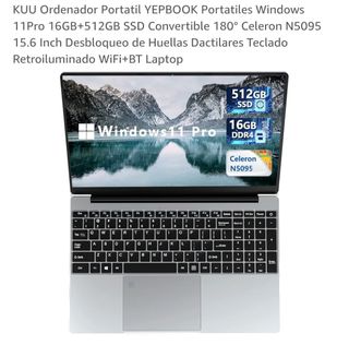 Portátil KUU Yepbook 16GB+512GB