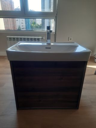 Mueble reducido baño suspendido nuevo