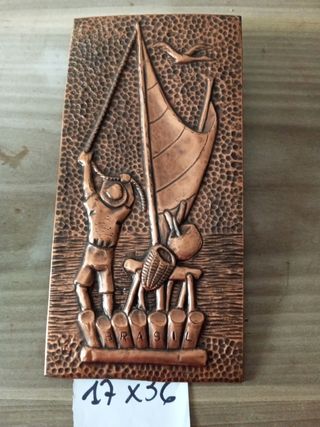 Quadro in rame - Artigianato brasiliano