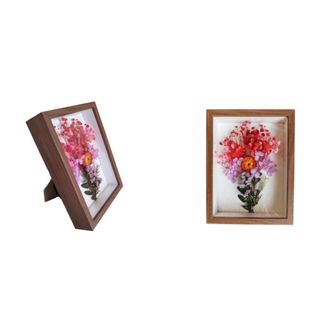 Quadretto fiori secchi - Decorazione shabby chic