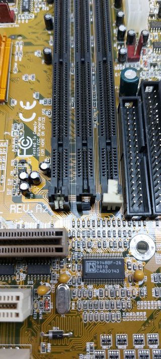 Placa base PC antigua F2XBL REV.A2
