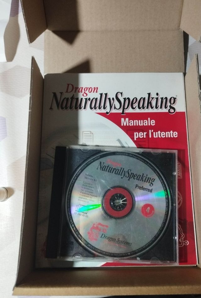 Naturally Speaking Dragon Prefelled versione 4