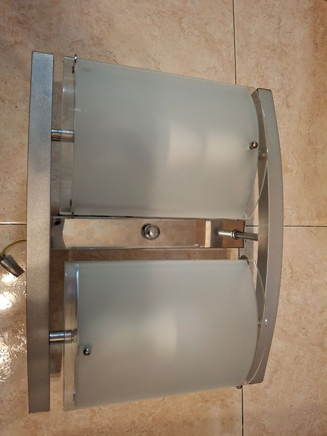 Lampara moderna 2 luces