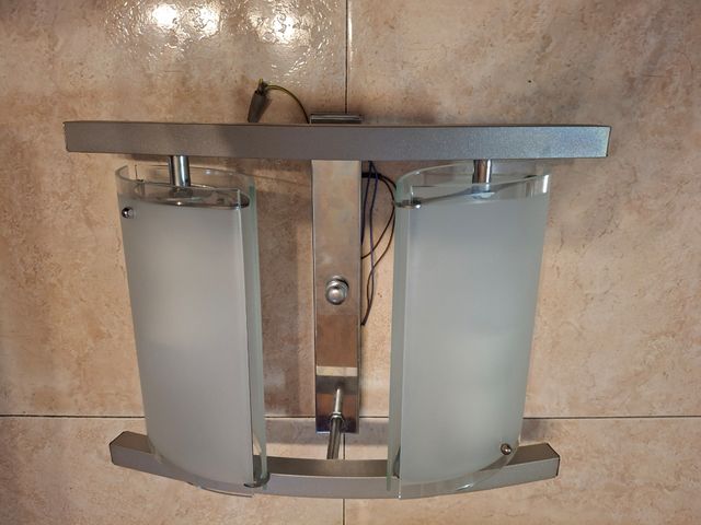 Lampara moderna 2 luces