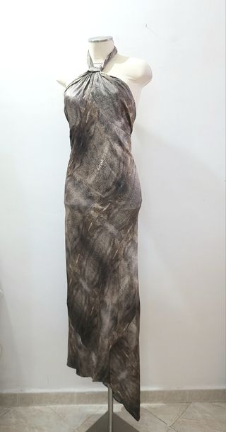 Abito Guess lungo stampa pelle di squalo