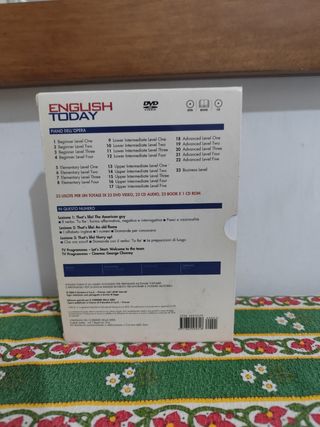 English Today DVD+CD Corso Base
