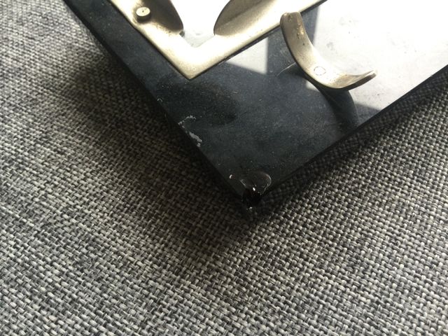 Tinteros Art Déco: cristal & metal