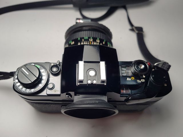 Canon A-1 + Objetivo Canon FD 50mm/1:1,8