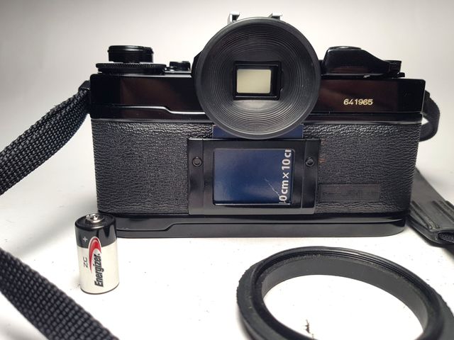 Canon A-1 + Objetivo Canon FD 50mm/1:1,8