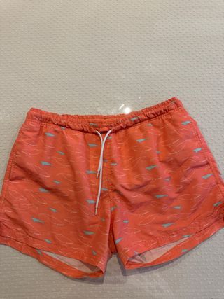 Bañador hombre naranja - Ballenas