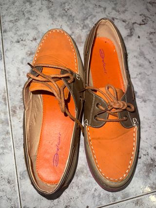 Zapyos - Nauticos marrones y naranjas